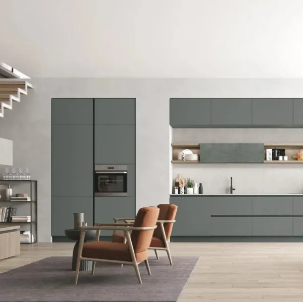 Cucina Moderna lineare Young di Stosa